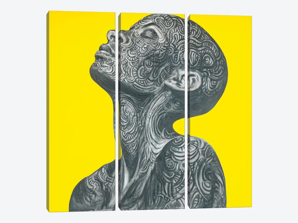 Silantoi by Steve Nyaga 3-piece Canvas Print