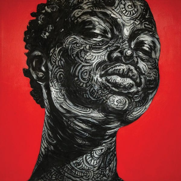 Contemporary Portraiture By Black Artists: Bhoke by Steve Nyaga