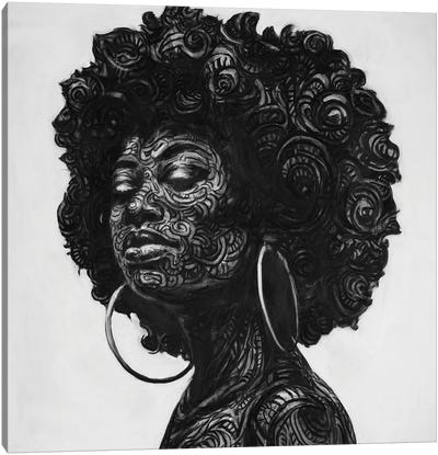 Aisha Canvas Art Print - Steve Nyaga