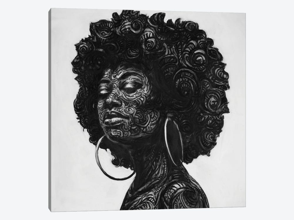 Aisha by Steve Nyaga 1-piece Canvas Artwork