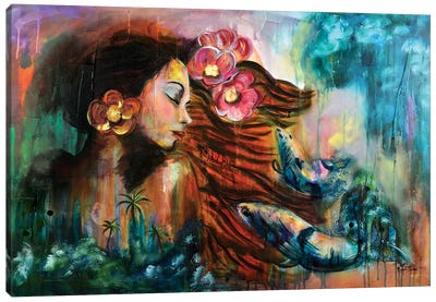 Cherish The Moment Canvas Art Print - Niyati Jiwani