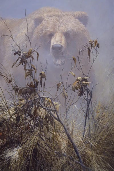 Grizzly Impact by John Seerey-Lester multi panel art
