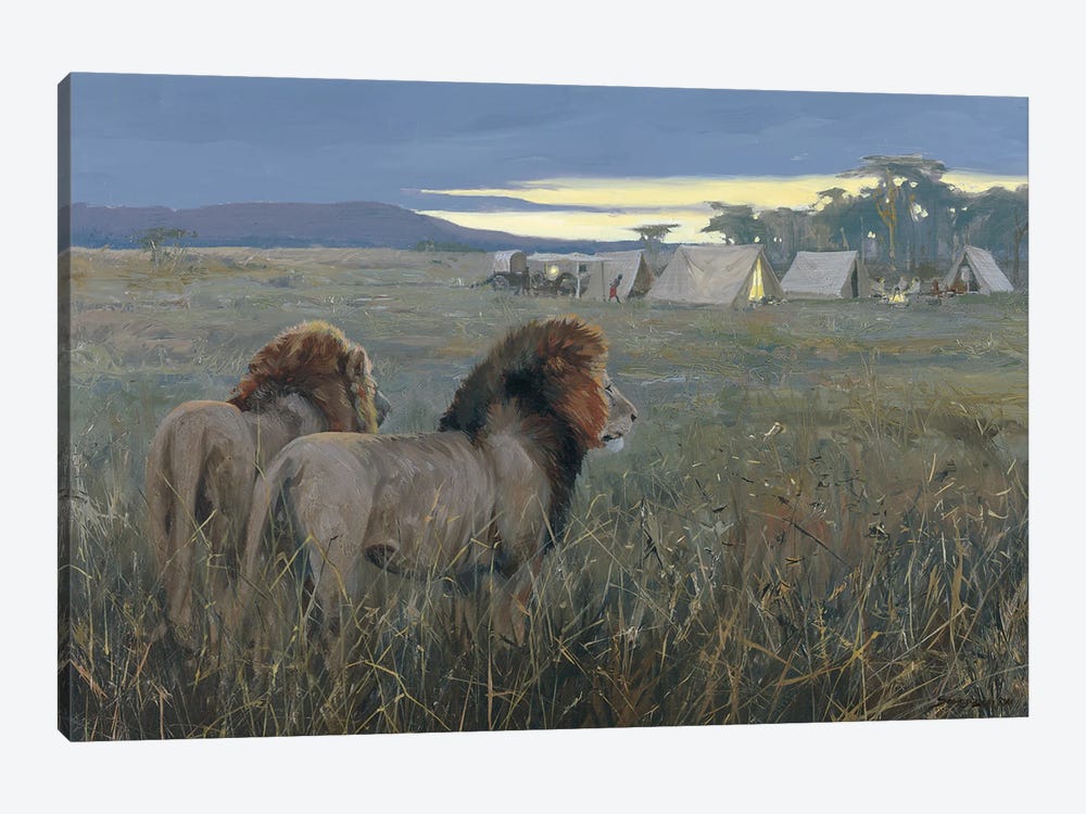 Tanganyika Twilight by John Seerey-Lester 1-piece Canvas Artwork