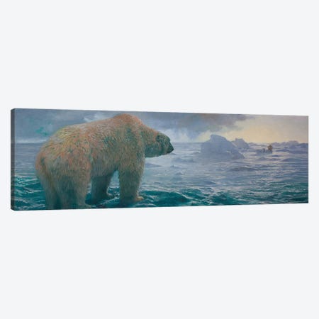 Arctic Storm Canvas Print #NYL2} by John Seerey-Lester Art Print