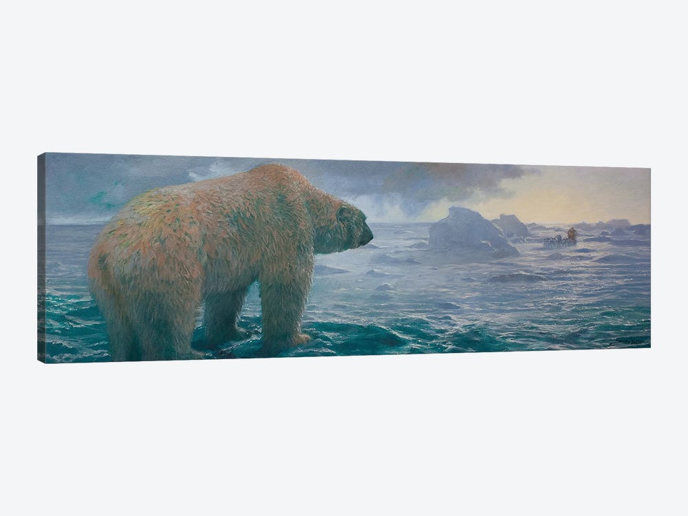 Arctic Storm by John Seerey-Lester 1-piece Canvas Print