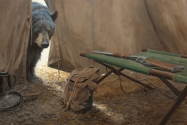 John Seerey-Lester: Unexpected Visitor by John Seerey-Lester