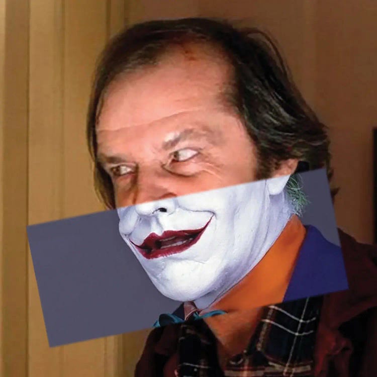 Jack Nicholson Face