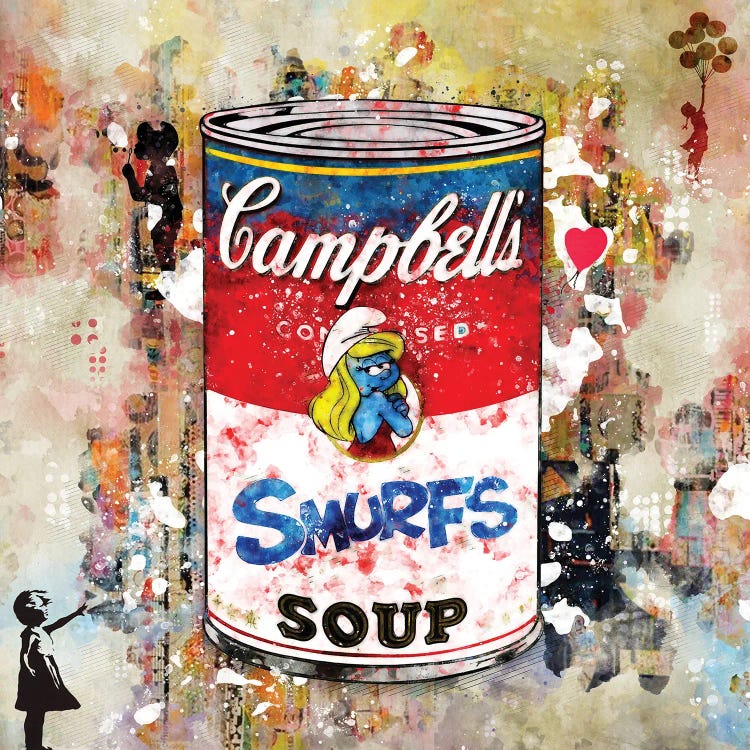 Campbell's Smurfs