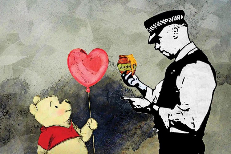 Banksy, Hello Winnie The Pooh