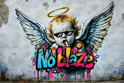 Canvas Print: No Blaze by Benny Arte - thumbnail