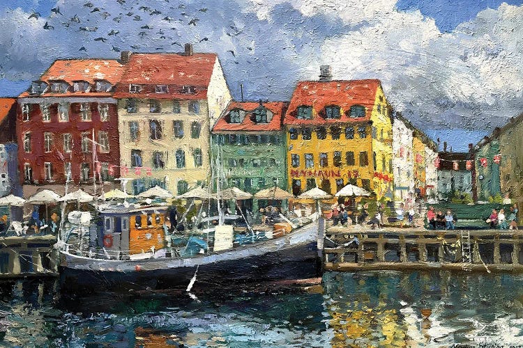 Nyhavn XVII by Nadezda Stupina wall art