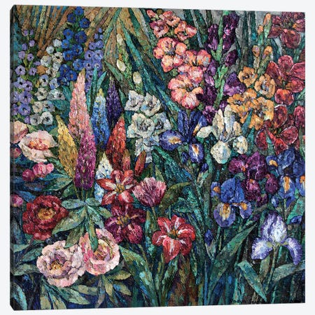 Flower Composition Canvas Print #NZS19} by Nadezda Stupina Art Print