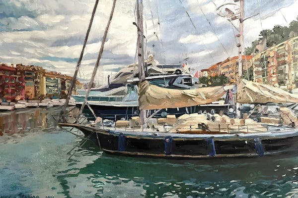 Nadezda Stupina: Waiting For The Wind by Nadezda Stupina