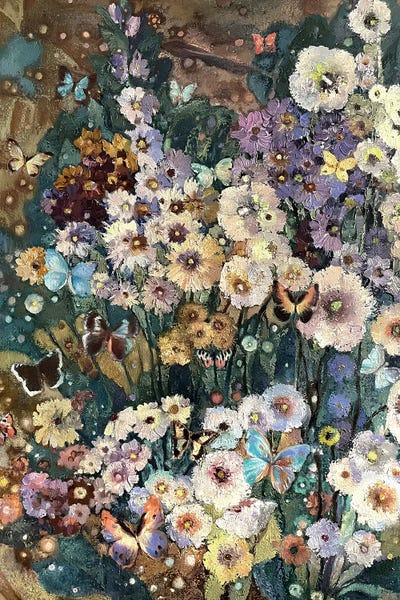 Butterflies and Flowers: In The Fluttering Of Butterflies by Nadezda Stupina