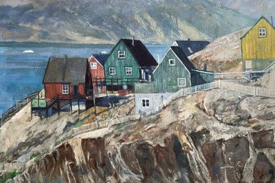 Far From The Big Land by Nadezda Stupina multi panel art