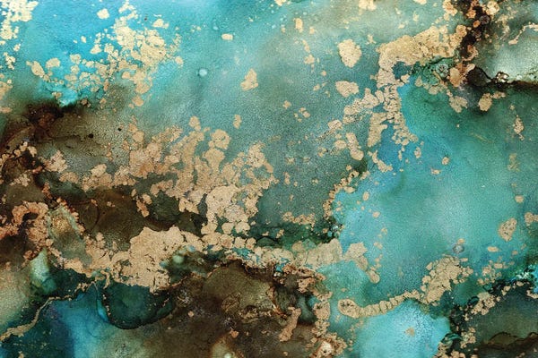 Alcohol Ink: Coral by Monet & Manet Art Studio