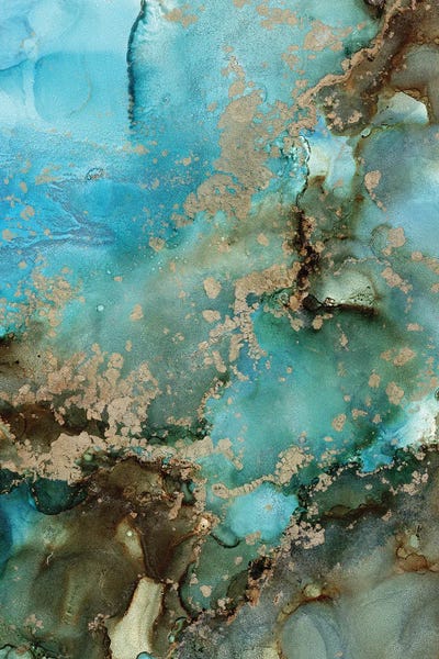 Alcohol Ink: Coral II by Monet & Manet Art Studio