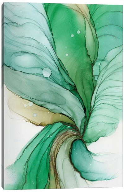 New Inspiration I Canvas Art Print - Green with Envy