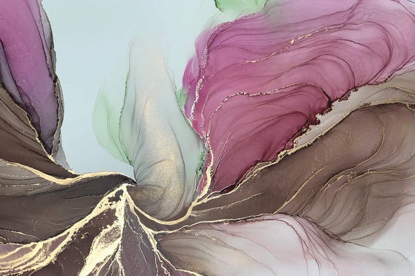 Alcohol Ink: Passion I by Monet & Manet Art Studio