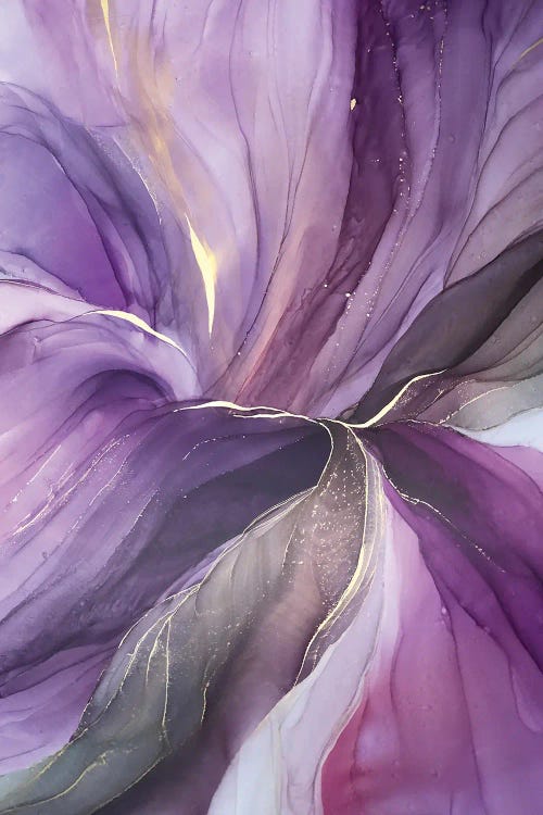 Purple Fantasy by Monet & Manet Art Studio  wall art