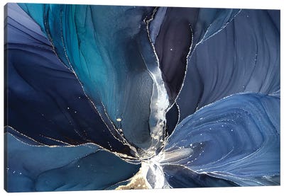 Blue Flower III Canvas Art Print