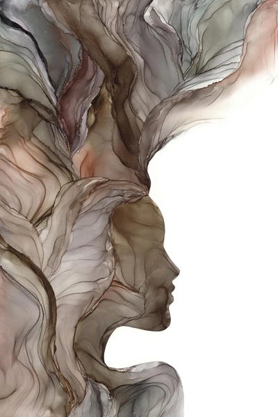 Alcohol Ink: Lady by Monet & Manet Art Studio