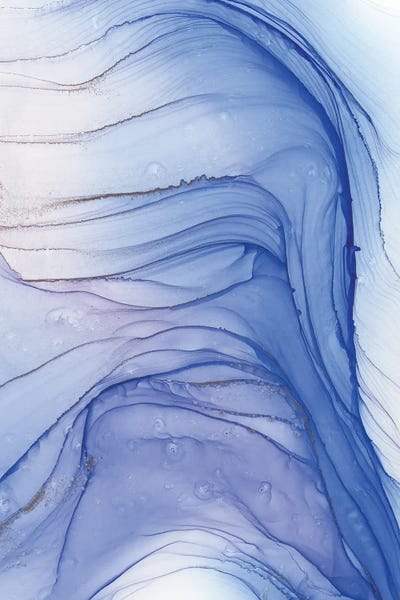 Monet & Manet Art Studio: Blue Ripple by Monet & Manet Art Studio