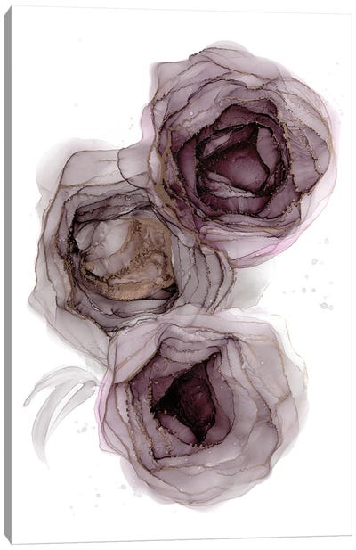 Smoky Roses Canvas Art Print - Monet & Manet Art Studio