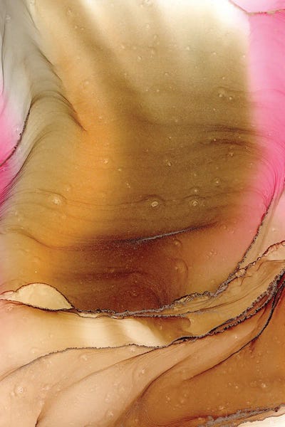 Alcohol Ink: Desert Sunset by Monet & Manet Art Studio