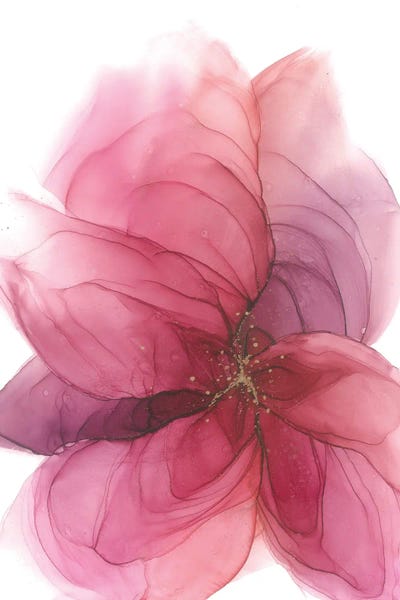 Alcohol Ink: Lotos by Monet & Manet Art Studio