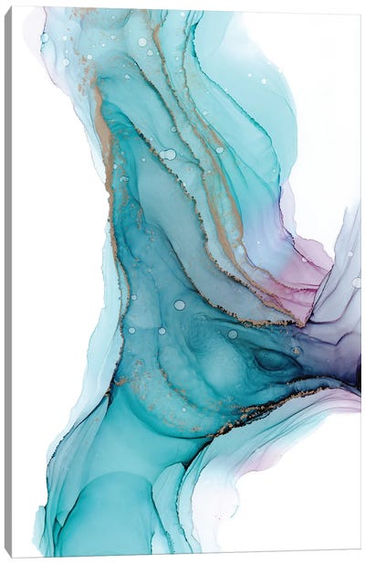 Tide 1, alcohol ink on acrylic – Pretty Prints & Paper
