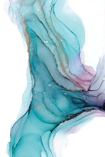 Alcohol Ink: Blue Haze by Monet & Manet Art Studio