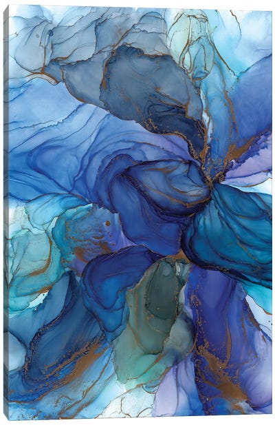 Blues Canvas Art Print - Monet & Manet Art Studio