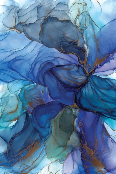 Office: Blues by Monet & Manet Art Studio