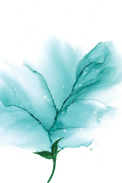 Alcohol Ink: Whispy Flower II by Monet & Manet Art Studio