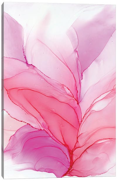 Pink Bloom Canvas Art Print - Monet & Manet Art Studio