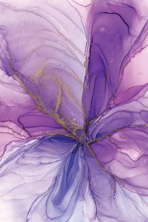 Purple Flower by Monet & Manet Art Studio wall art