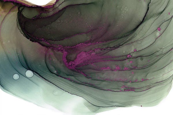 Alcohol Ink: Oyster by Monet & Manet Art Studio