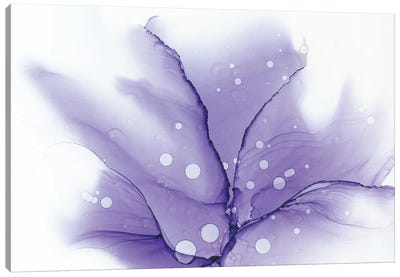 Frost Canvas Art Print - Minimalist Flowers