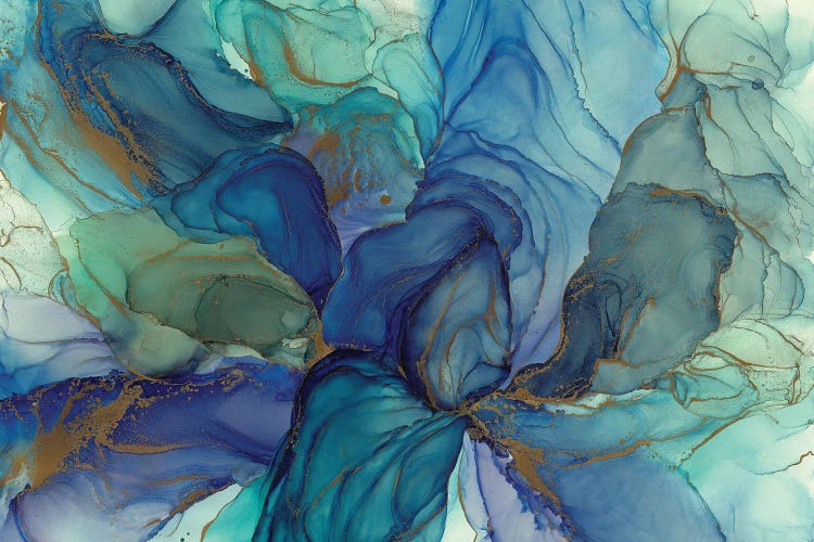 Blues II by Monet & Manet Art Studio wall art