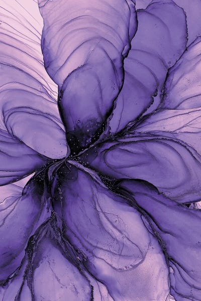Monet & Manet Art Studio: Purple Flower II by Monet & Manet Art Studio