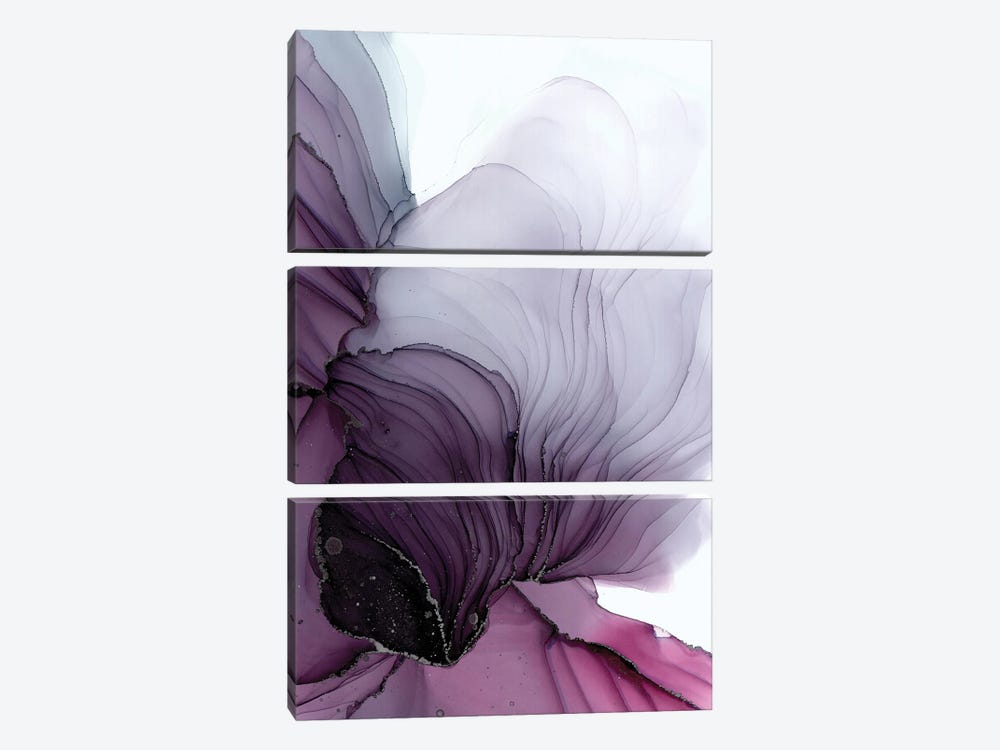Lavender by Monet & Manet Art Studio 3-piece Canvas Print