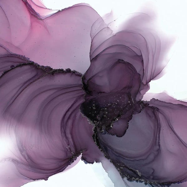 Alcohol Ink: Lavender II by Monet & Manet Art Studio
