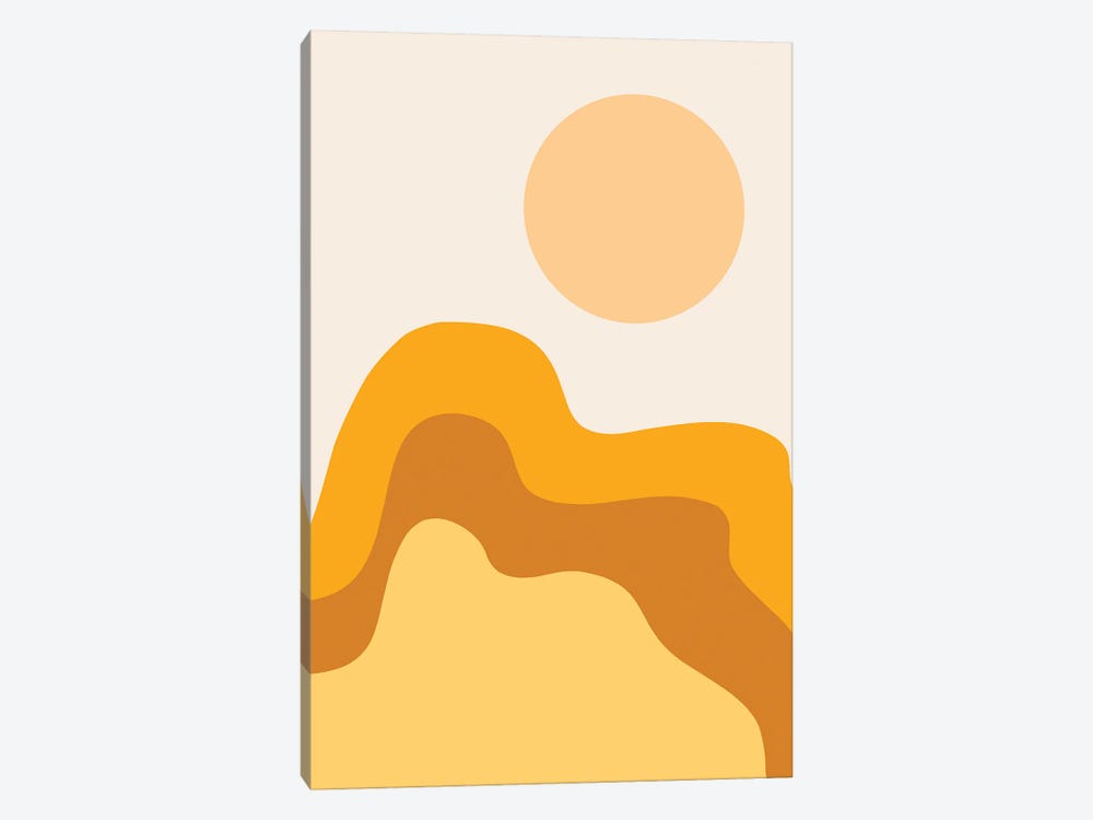 Sun Dunes II by The Old Art Studio 1-piece Canvas Artwork