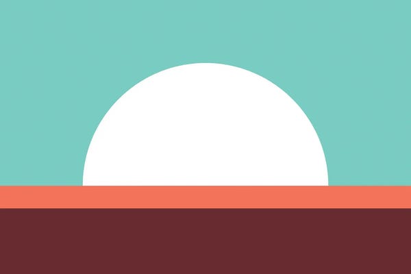 Minimalist Rooms: Sunseeker VII by The Old Art Studio