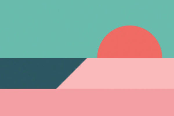 Minimalist Rooms: Sunseeker XI by The Old Art Studio