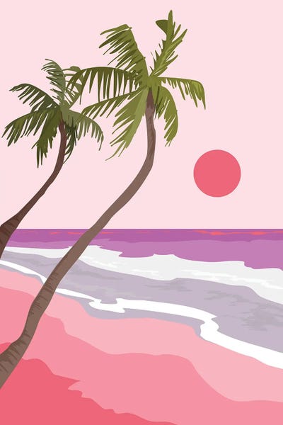 Beach Sunrises & Sunsets: Tropical Landscape I by The Old Art Studio