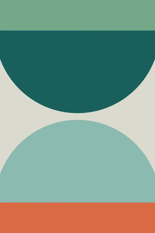 Abstract Geometric XX by The Old Art Studio wall art