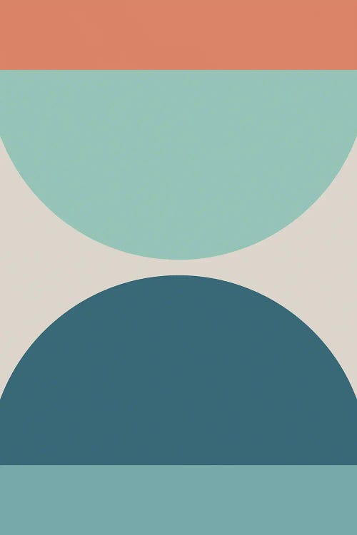 Abstract Geometric XXII by The Old Art Studio wall art