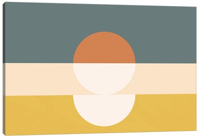 Abstract II Canvas Art Print - '70s Sunsets